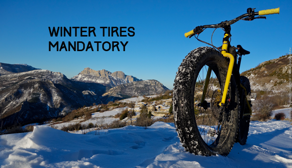 — Winter Tires Mandatory —